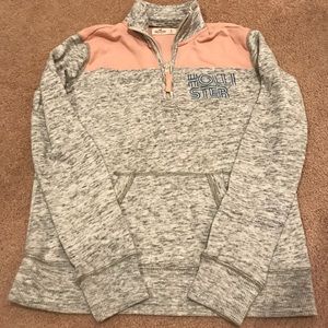 Hollister quarter zip sweatshirt